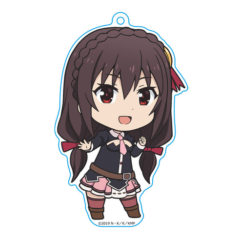 『 映画 この素晴らしい世界に祝福を!紅伝説』ぷにこれ!キーホルダー(スタンド付) ゆんゆん